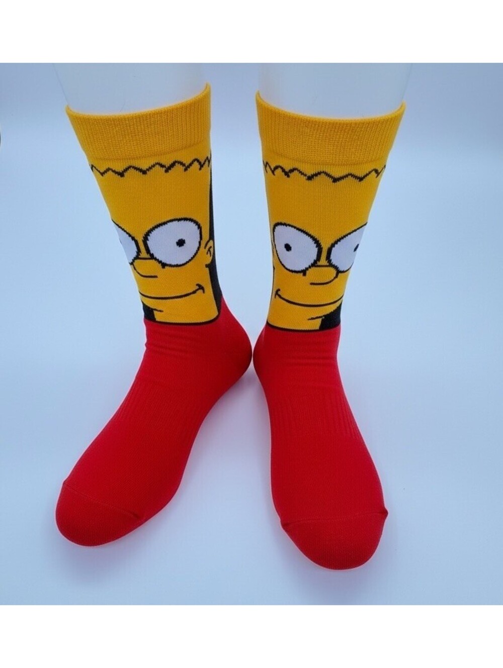 Homer Simpson Cartoon Crew Socks Novelty Character Socks Men’s 6-12 Women’